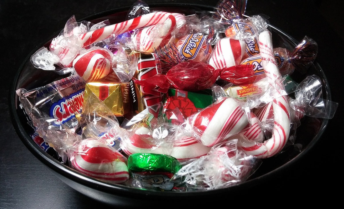 Weihnachtsbonbons & Fruchtgummis