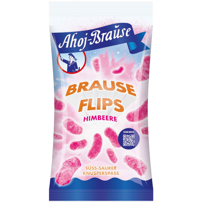 Ahoj-Brause Brause Flips Lampone 60g / 2.11oz