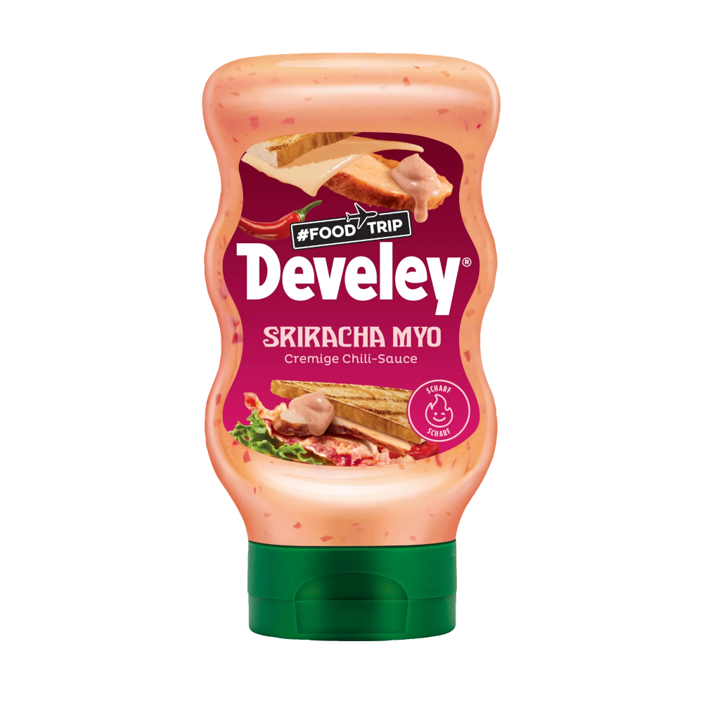 Develey Food Trip Sauce Myo Sriracha 300ml / 10.14fl.oz.