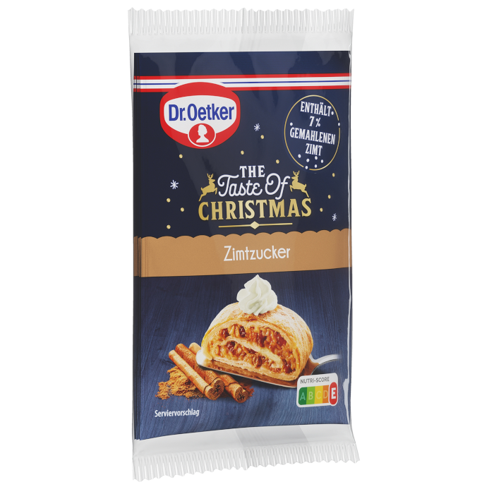 Dr. Oetker The Taste of Christmas Cinnamon Sugar 3 x 20g = 60g / 2.12oz