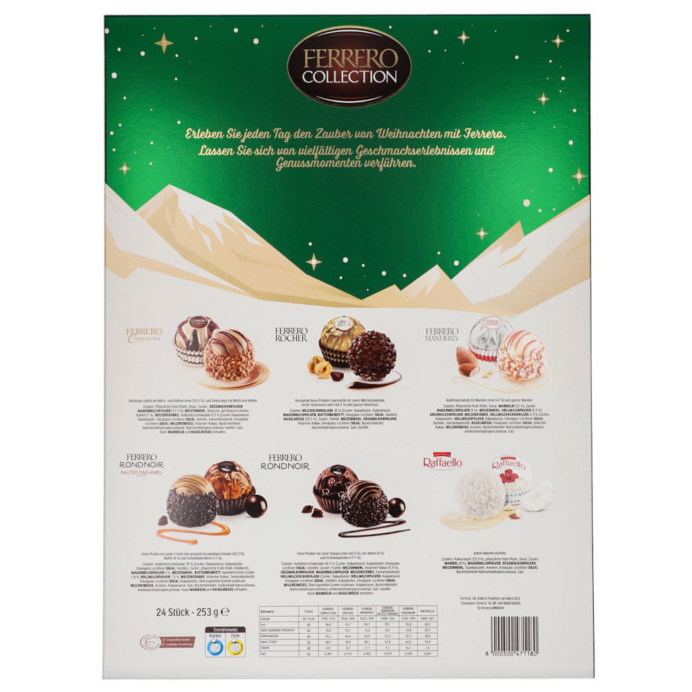 Ferrero Collection Grand Assortment Advent Calendar 253g / 8.92oz
