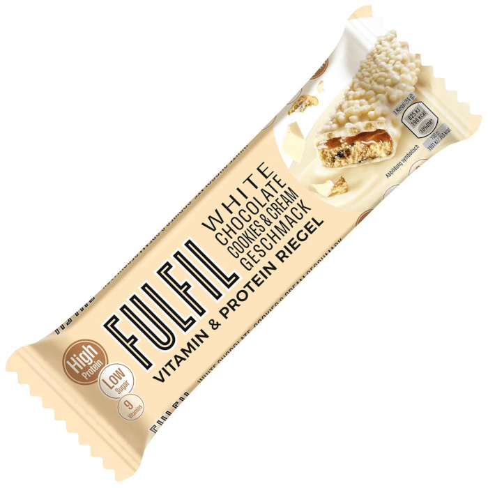 Ferrero Fulfil Vitamin & Protein Riegel White Chocolate Cookies & Cream 40g / 1.41oz