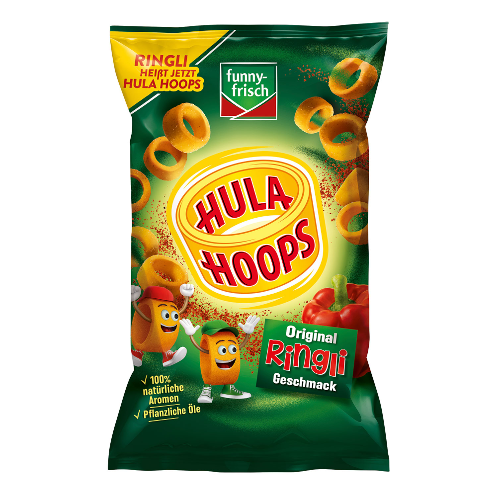 funny-frisch Hula Hoops Original Ringli Geschmack 75g