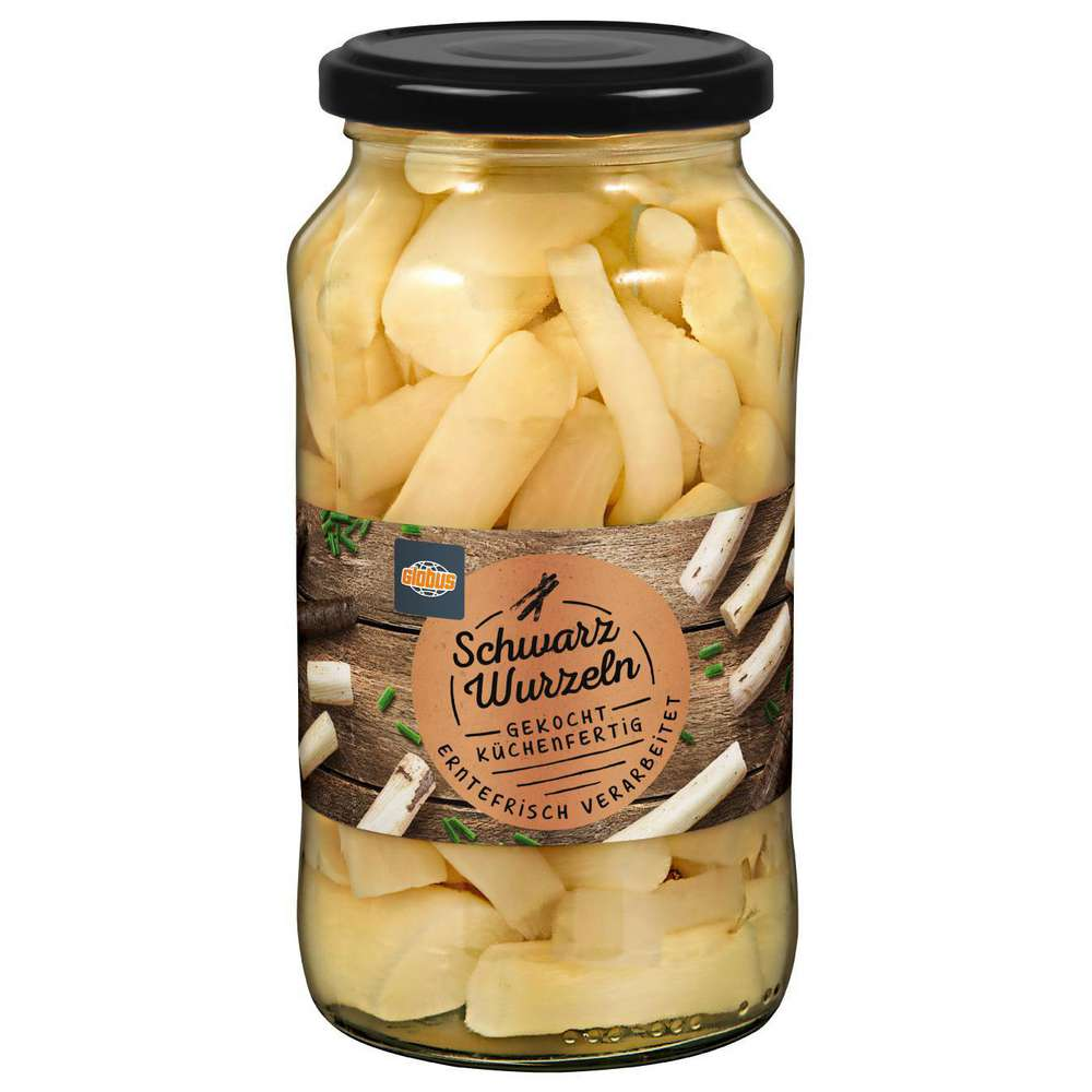 Globus salsifis prêts à consommer en bocal 530g / 18.69oz.
