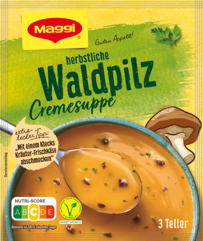 Maggi Guten Appetit Waldpilz Cremesuppe