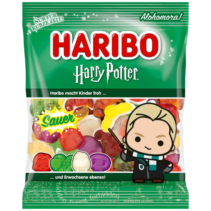HARIBO Harry Potter Draco Malfoy sauer Limited Edition 160g