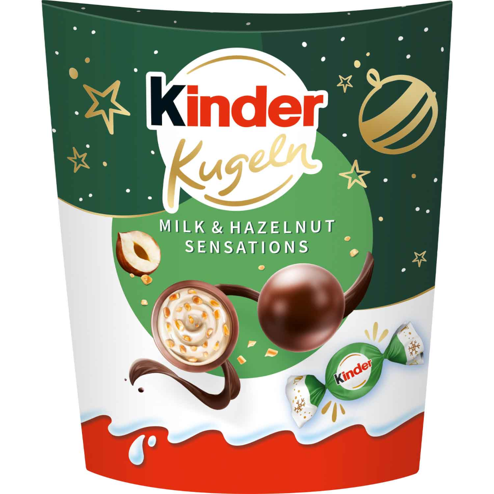 Ferrero Kinder Balletjes Melk & Hazelnoot Sensaties 90g / 3.17oz