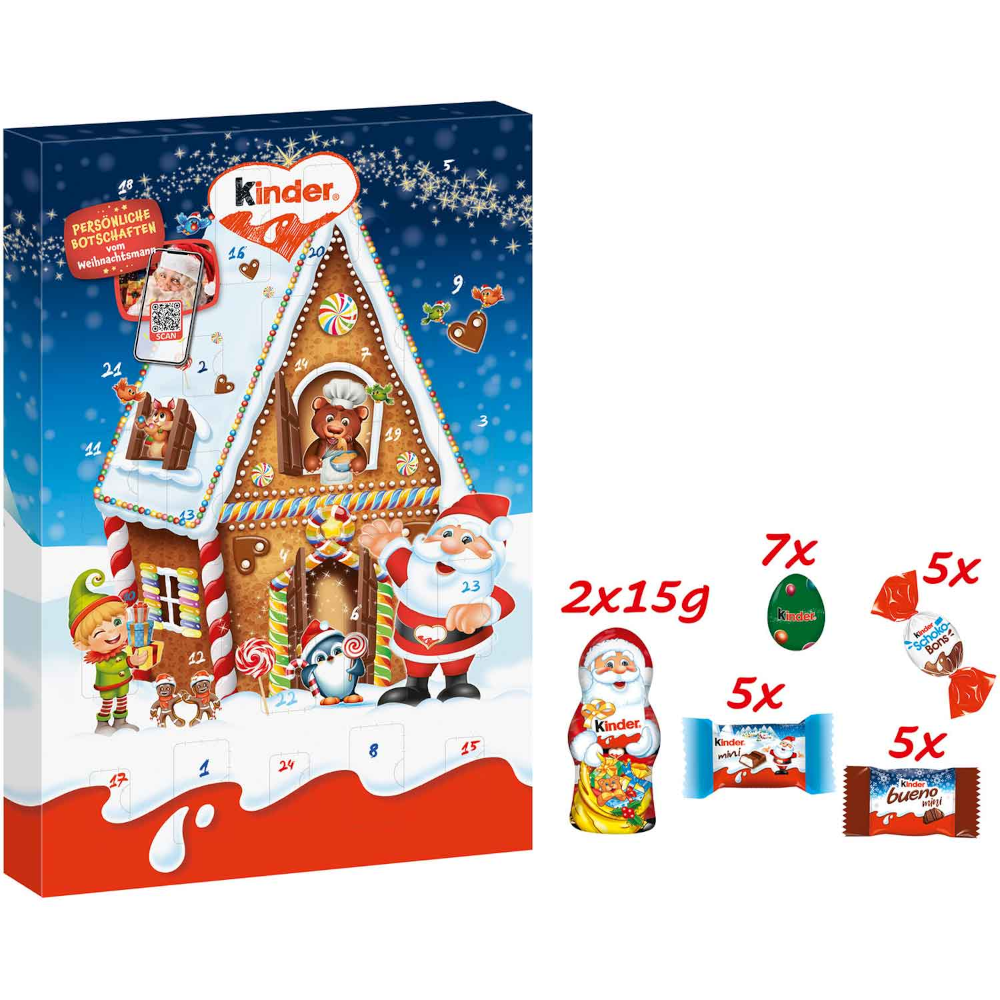 Ferrero Kids Mix Advent Calendar 151g / 5.29oz