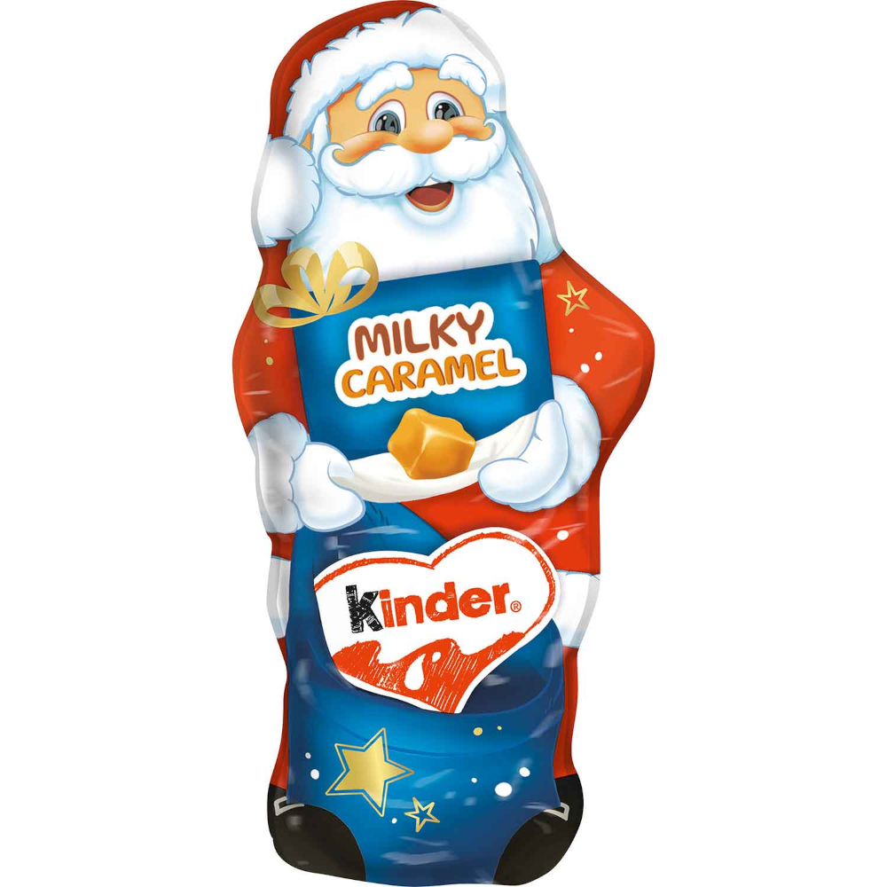 Ferrero Kinder Schokolade Weihnachtsmann Milky Caramel 110g