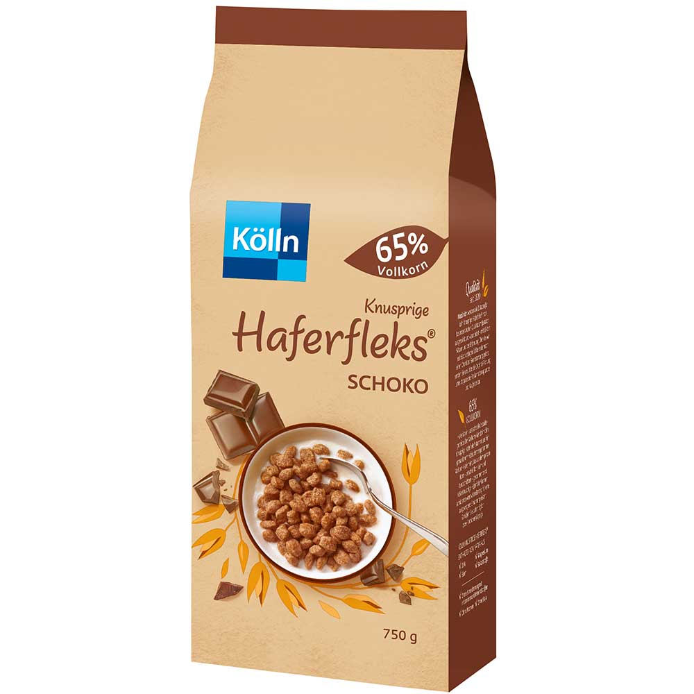 Kölln Boulettes d'avoine croustillantes au chocolat 750g / 26.45oz
