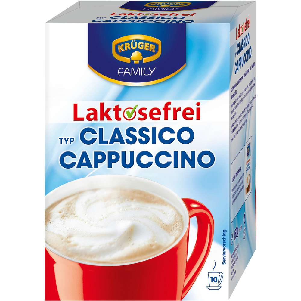 KRÜGER FAMILY Cappuccino Classico, lactose-free