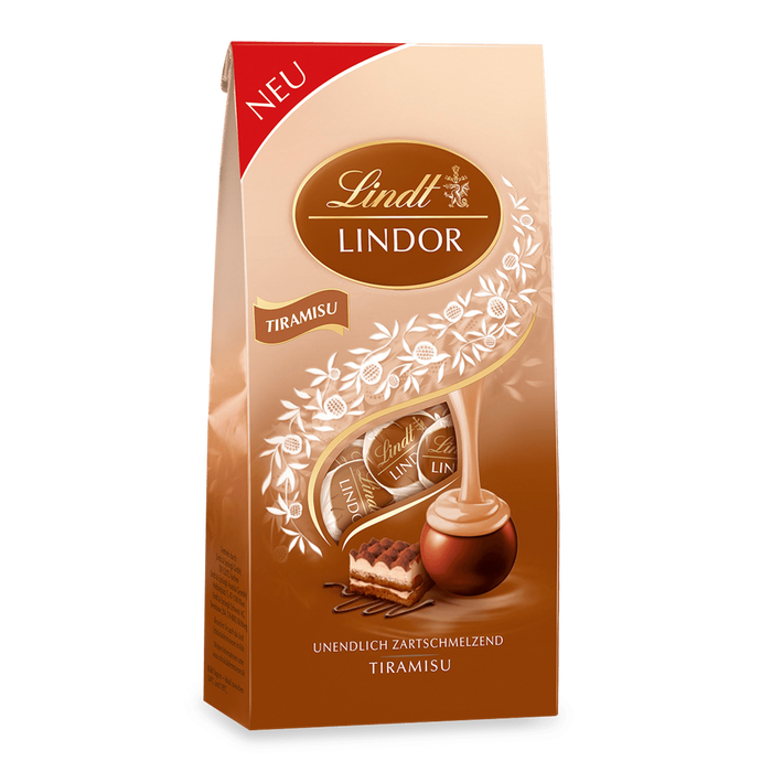Lindt Lindor Schokoladen Kugeln Tiramisu 100g / 3.53oz