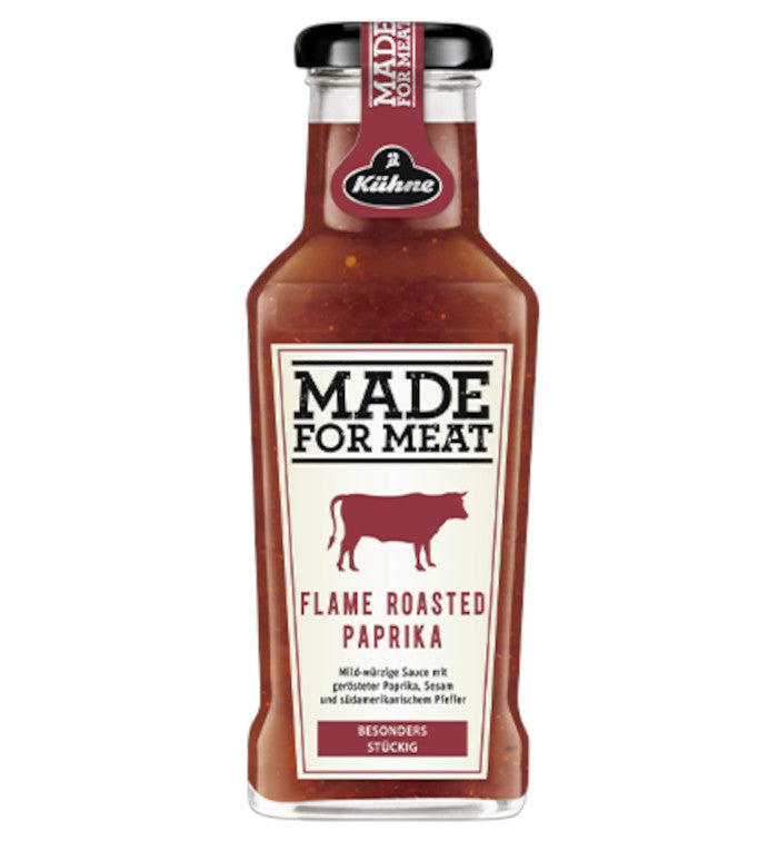Kühne Made for Meat Flame Roasted Paprika Sauce 235ml / 8.28 fl. oz.
