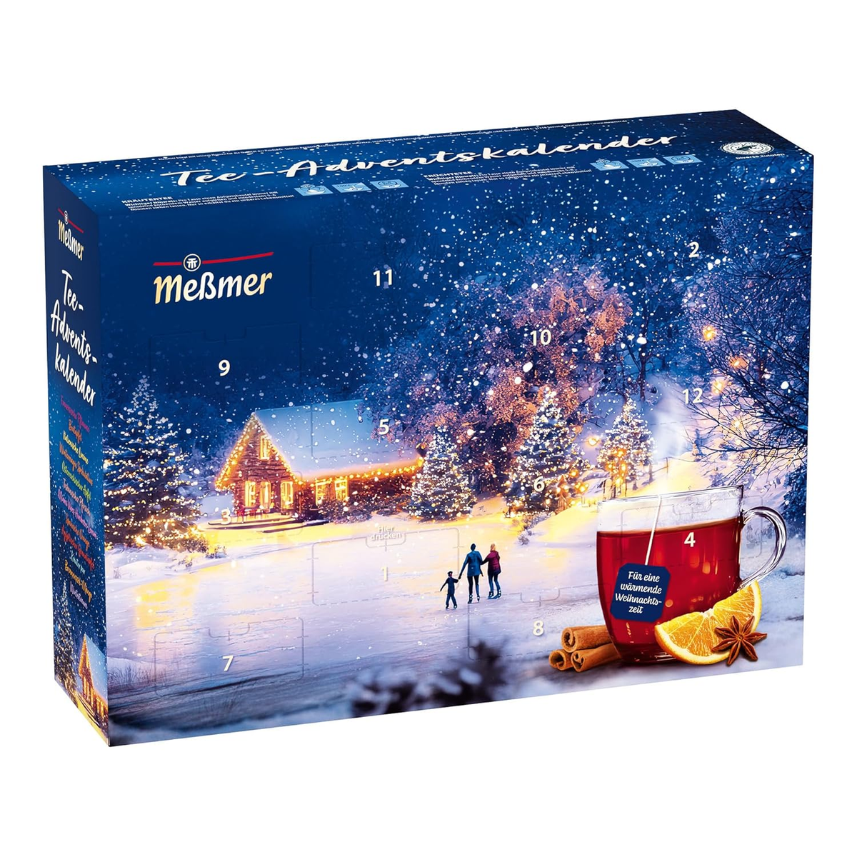 Calendario de Adviento de té Meßmer 48 bolsitas de té