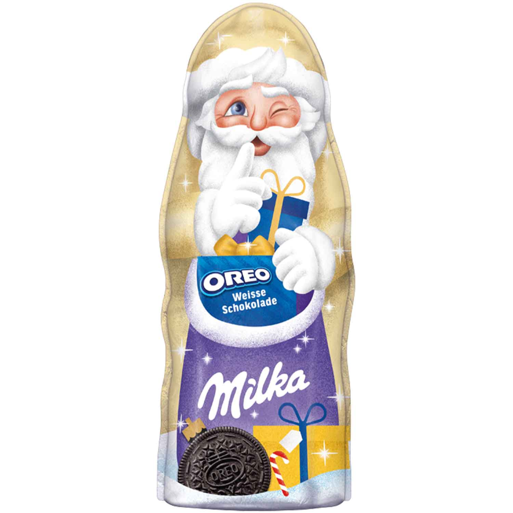 Milka Oreo White Chocolate Santa Claus 95g / 3.35oz