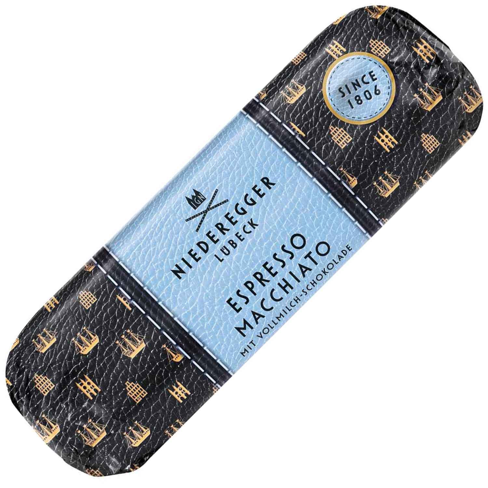 Niederegger Marzipan Loaf Espresso Macchiato 125g