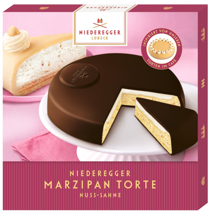 Niederegger Marzipan Torte Nuss-Sahne 185g / 6.52oz