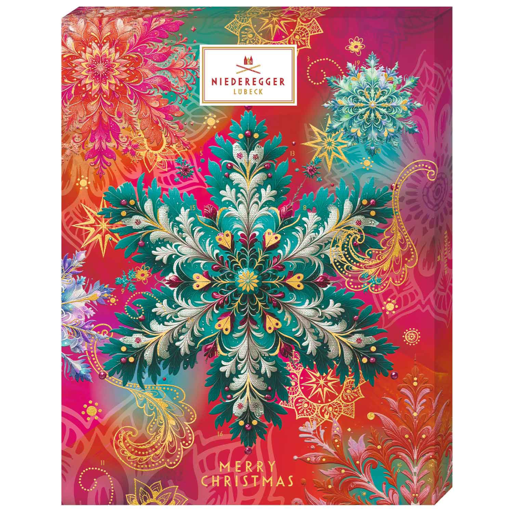 Niederegger 'Merry Christmas' Adventskalender 300g / 10.58oz