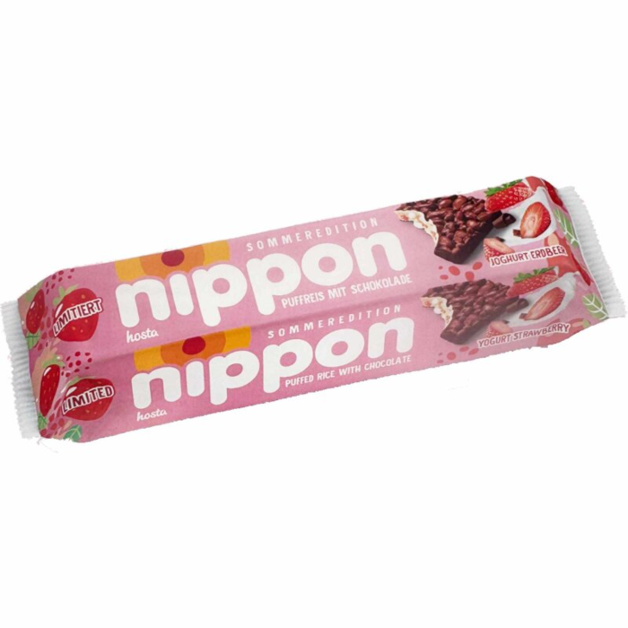 Nippon Riz Soufflé Édition d'Été Yaourt-Fraise 200g