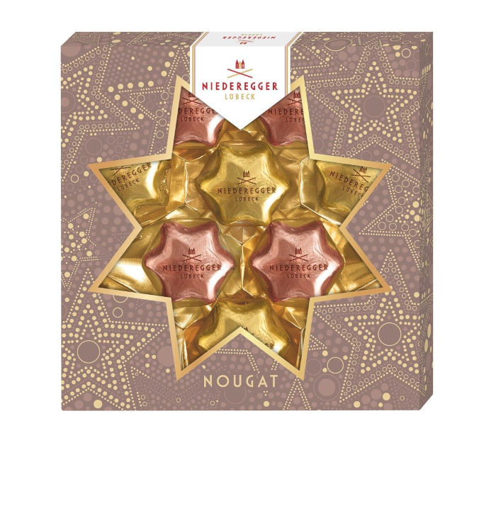 Niederegger Nougat Stars "Nut & Cream" 125g