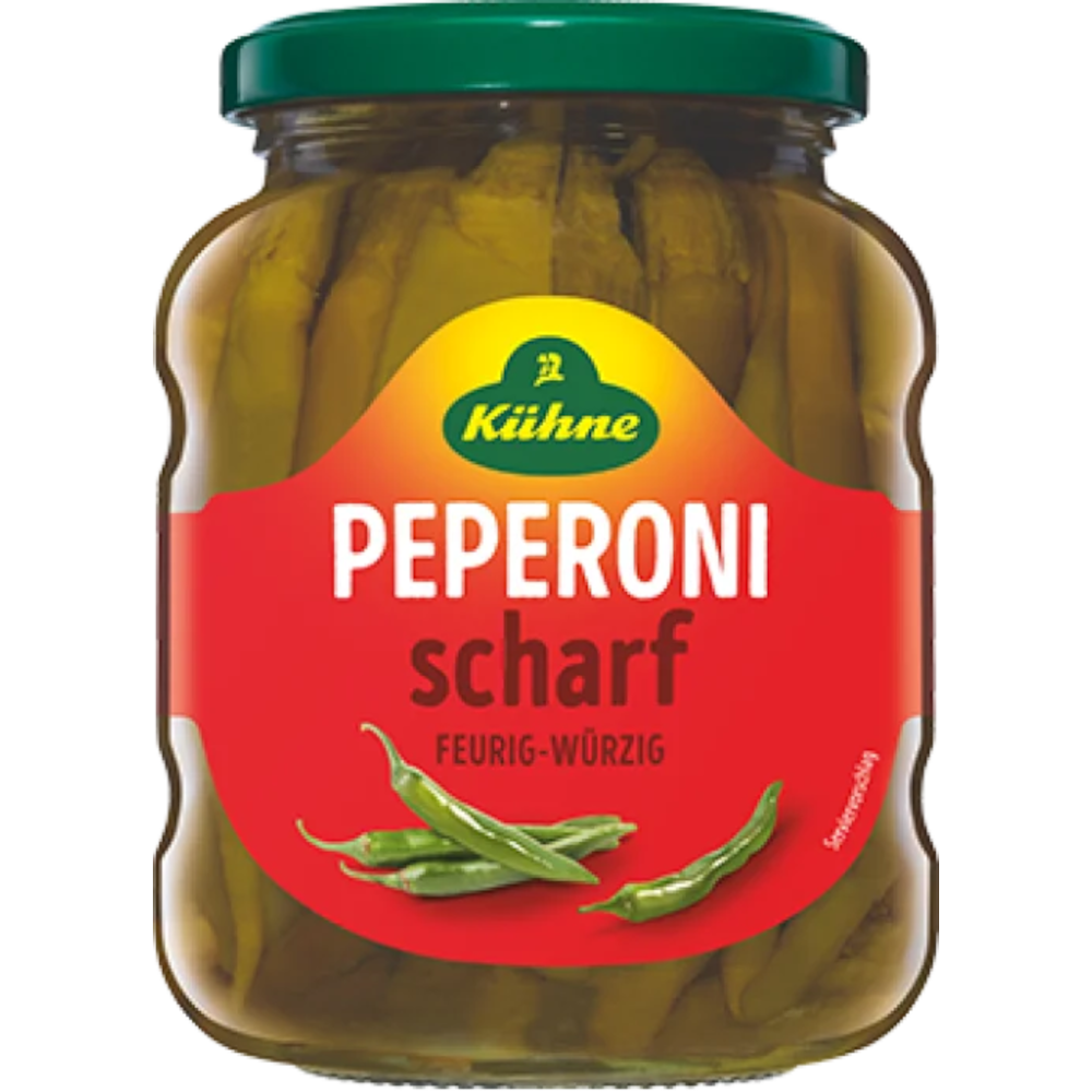 Kühne Peperoni scharf 370ml / 12.51fl.oz.