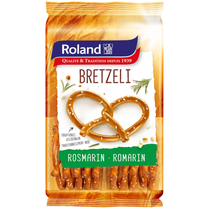 Roland Bretzeli Rosmarin Laugengebäck 100g / 3.52oz
