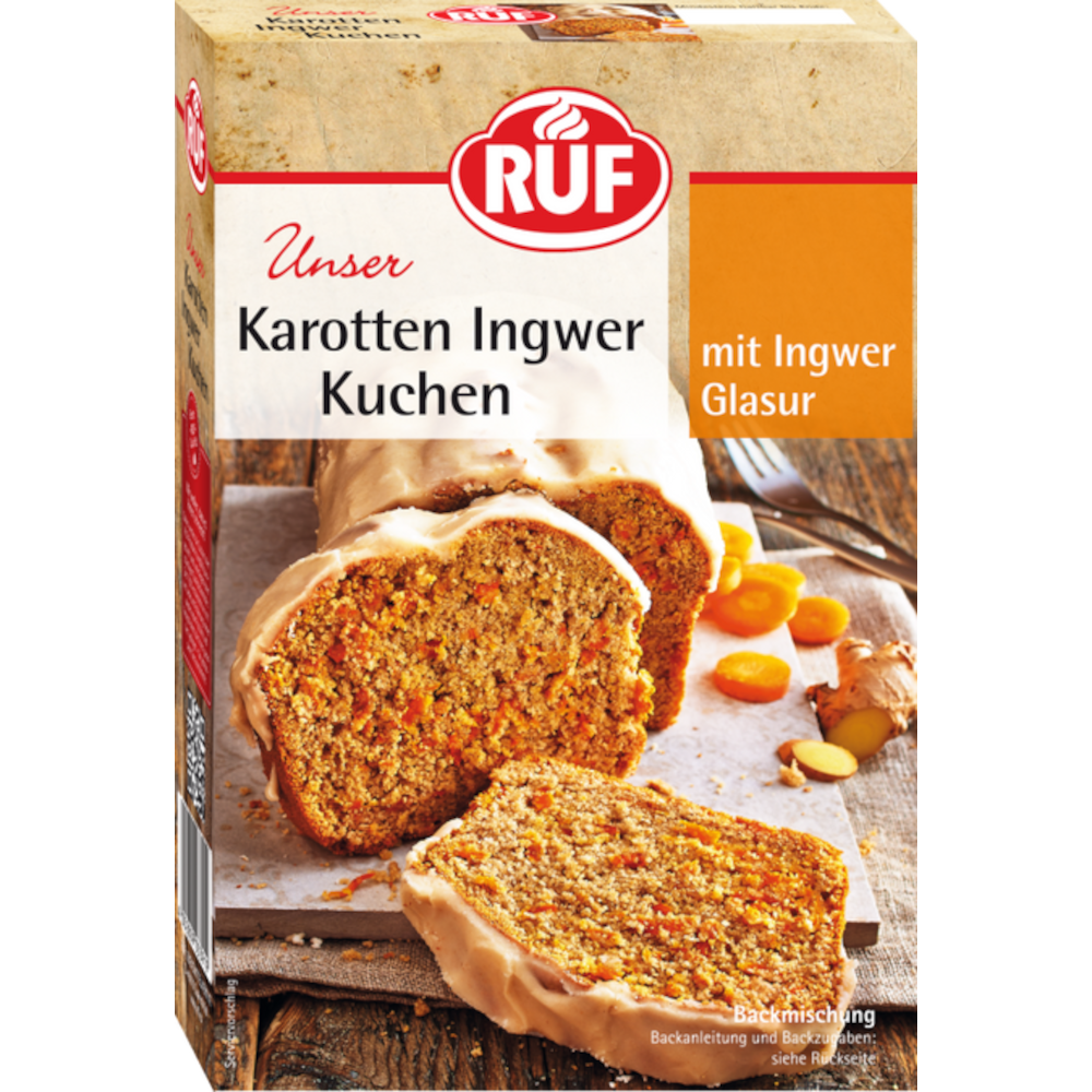 RUF Carrot-Ginger Cake Mix 510g / 17.99oz