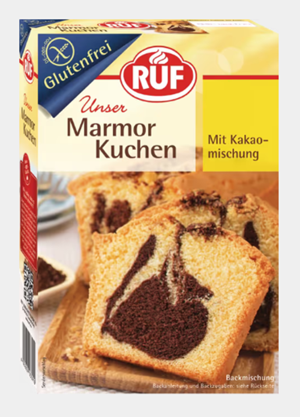 Mezcla para hornear sin gluten para pastel de mármol RUF 430 g / 15,16 oz