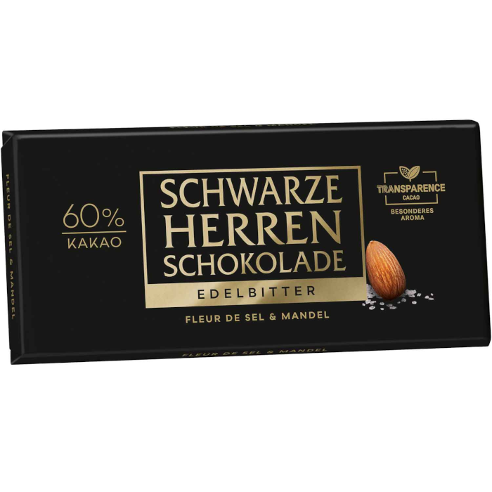Dark Chocolate with Sea Salt & Almond 100g / 3.52oz