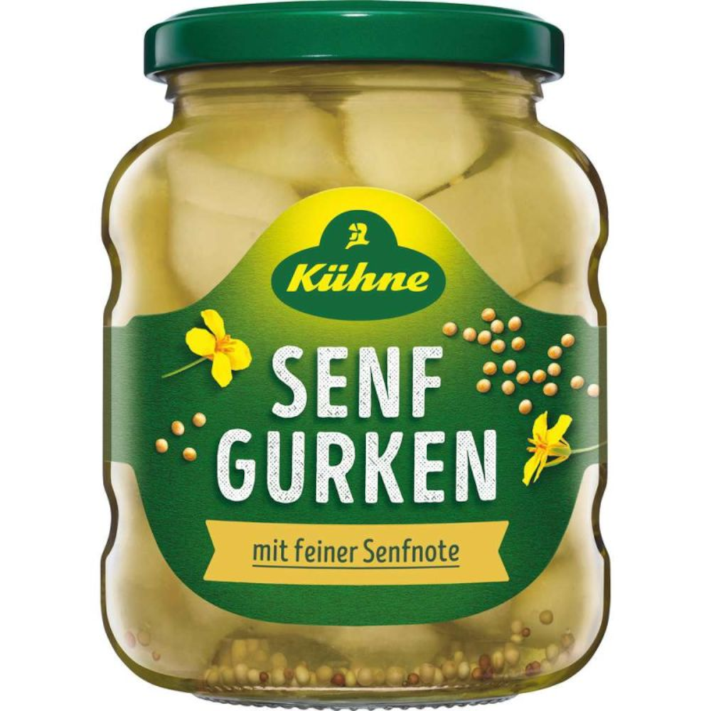 Kühne Concombres à la moutarde fine 370ml / 12.51fl.oz