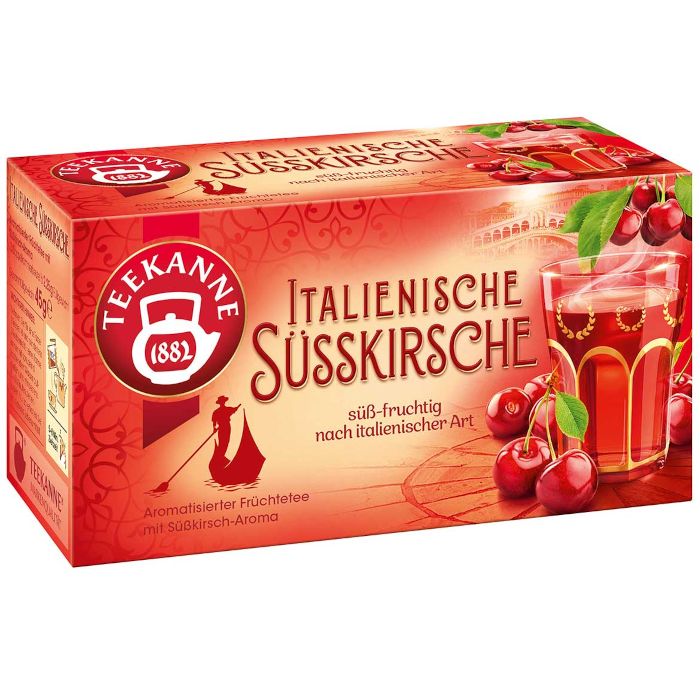 Teekanne Country Tea Italian Sweet Cherry 20 tea bags