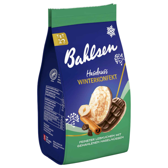 Dulces de invierno Bahlsen con avellanas molidas 125g