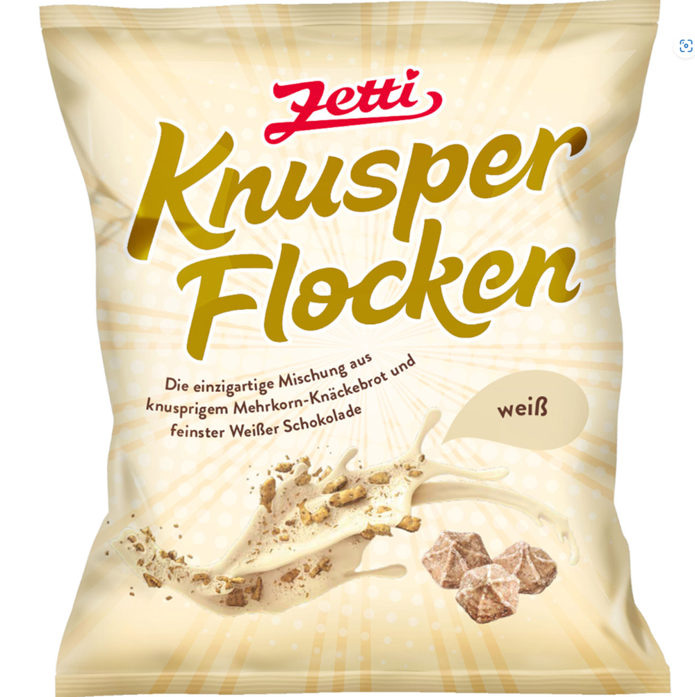 Zetti Crispy Flakes White 120g / 4.23oz