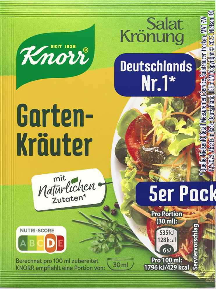 Knorr Salatkrönung Gartenkräuter