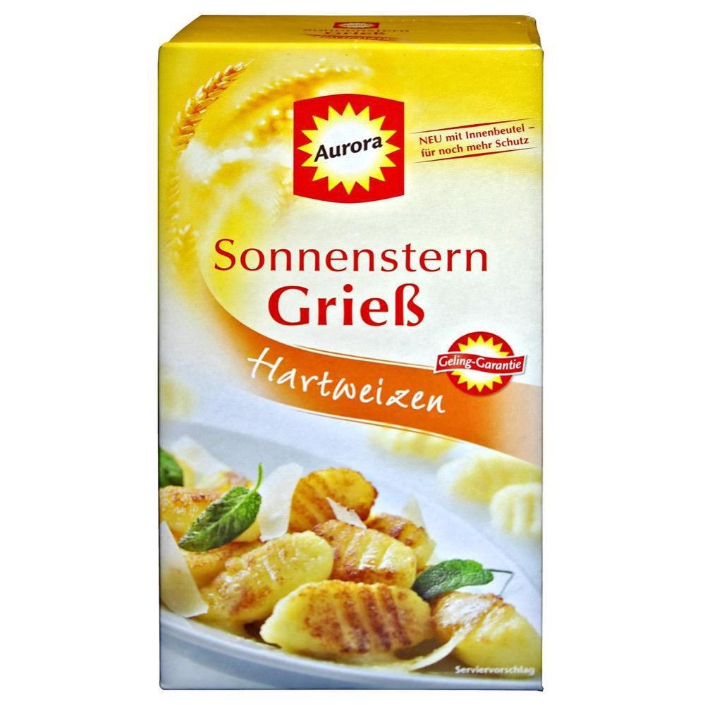 Aurora Sonnenstern Hartweizengrieß 500g / 17.6 oz