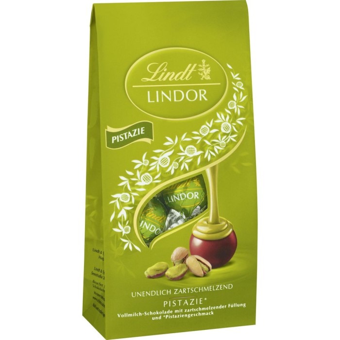 Lindt Lindor Schokoladen Kugeln Pistazie 137g / 4.83oz