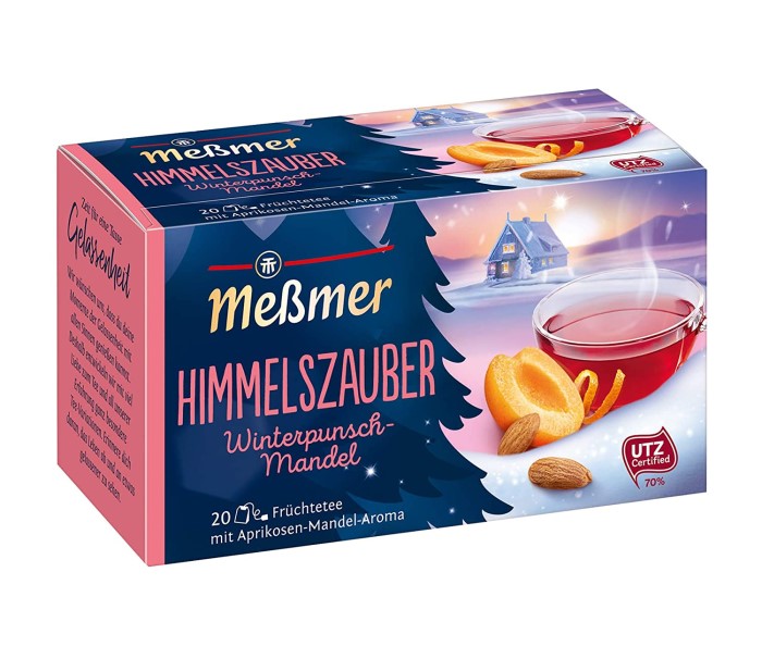 Meßmer Himmelszauber Winterpunsch Mandel Früchtetee 20 Teebeutel