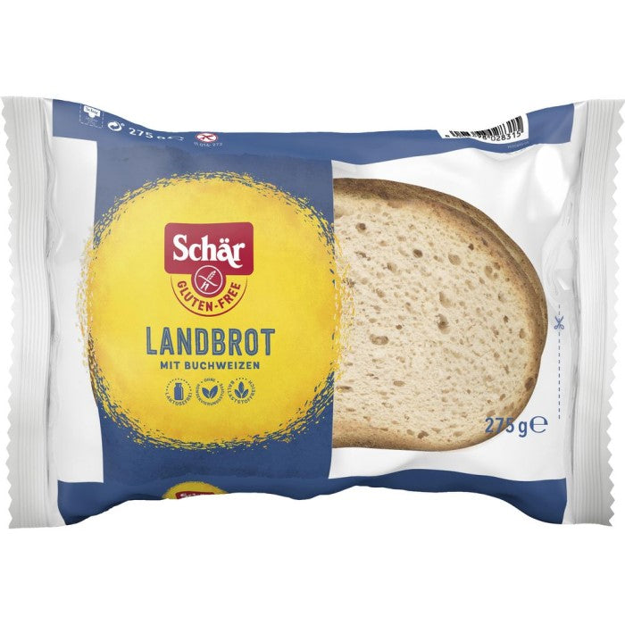 Schär Landbrot mit Buchweizen in Scheiben Glutenfrei 275g / 9.7oz