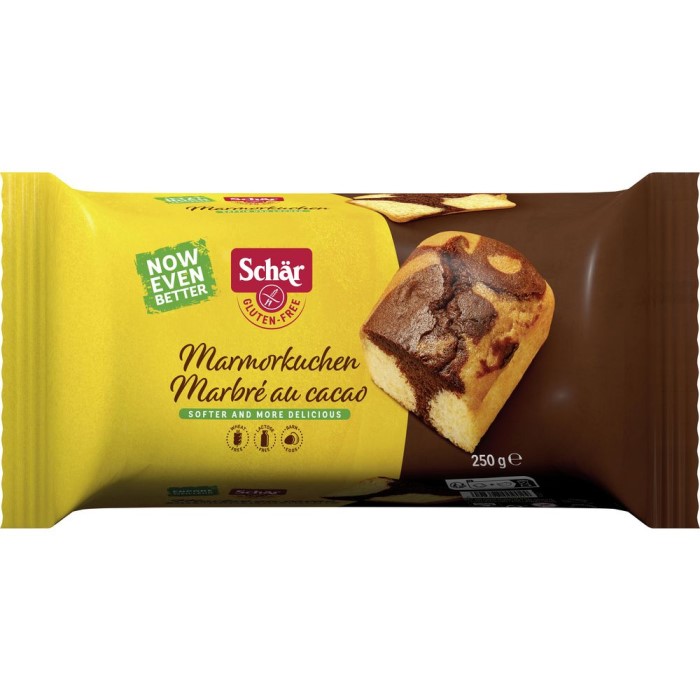 Schär Marmorkuchen Glutenfrei, Laktosefrei 250g / 8.8oz