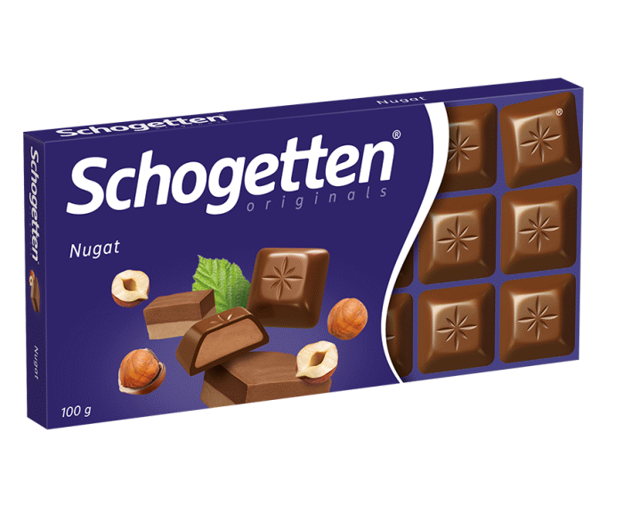 Trumpf Schogetten Nugat Schokolade 100g