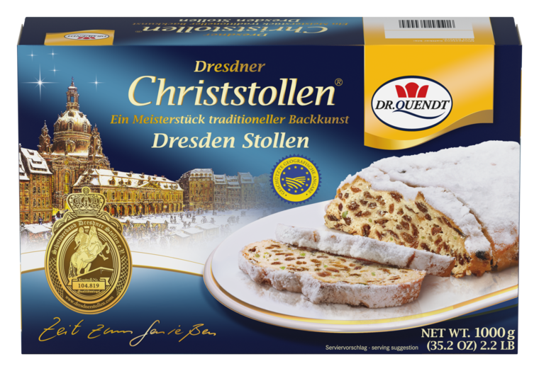 Dr. Quendt Dresden Christmas Stollen Christmas cookies 1000g