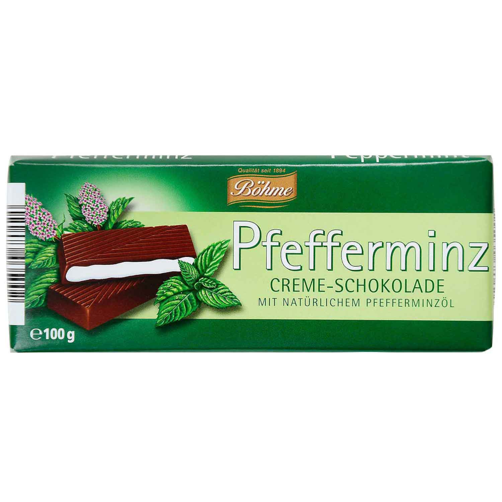 Bohème Crème Chocolat Menthe 100g / 3.52oz