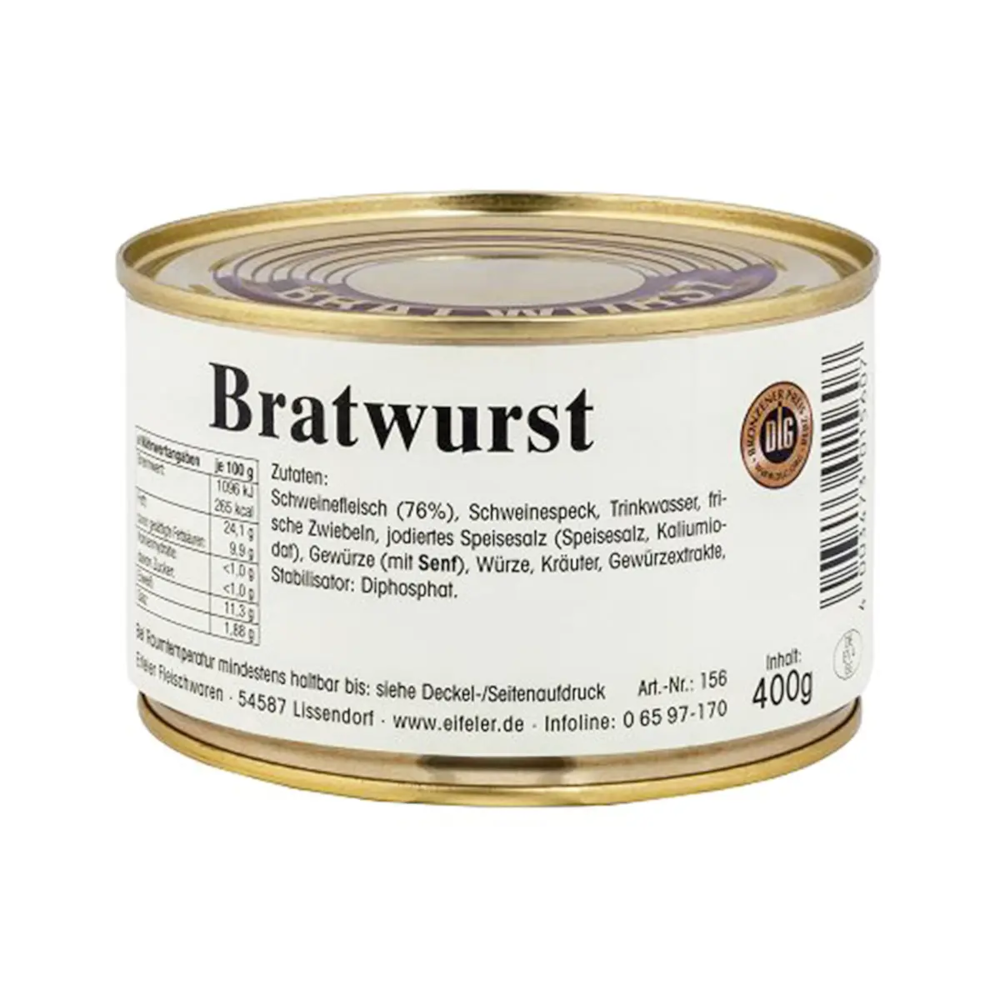 Gutes aus der Eifel Bratwurst 400g / 14.11oz
