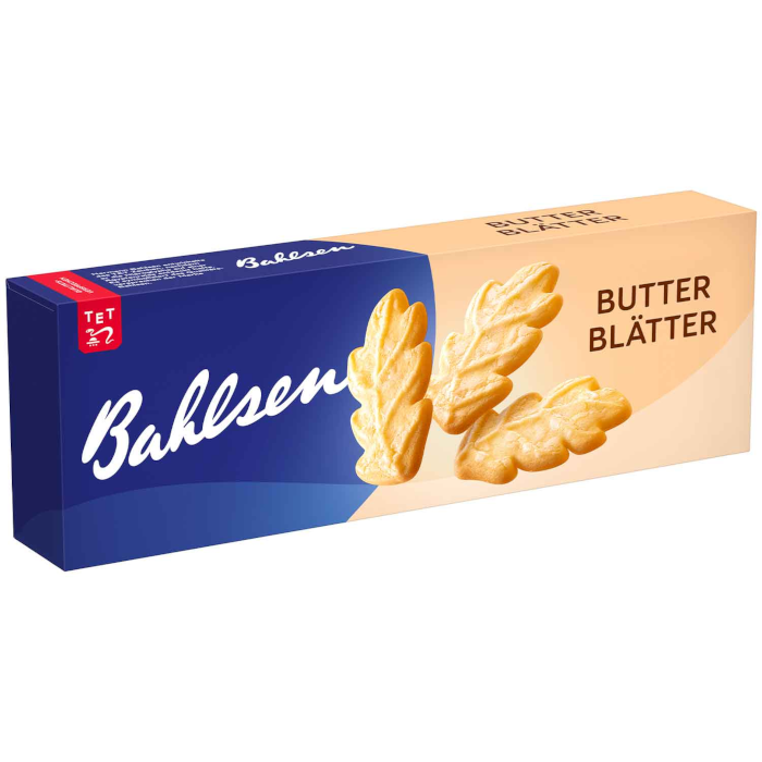 Bahlsen butter sheets, crispy tender butter cookies 125g