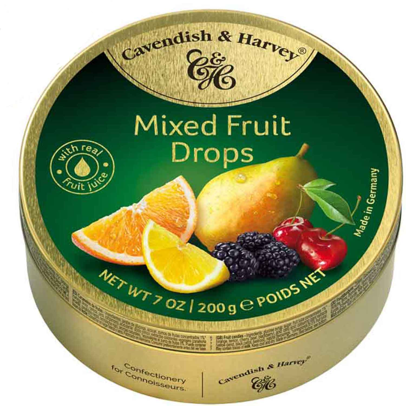 Cavendish & Harvey Mixed Fruit Drops 200g / 7.05oz