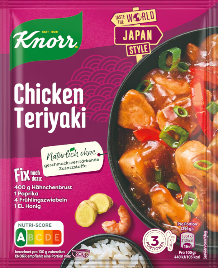 Knorr Fix voor Chicken Teriyaki 40g / 1.41oz