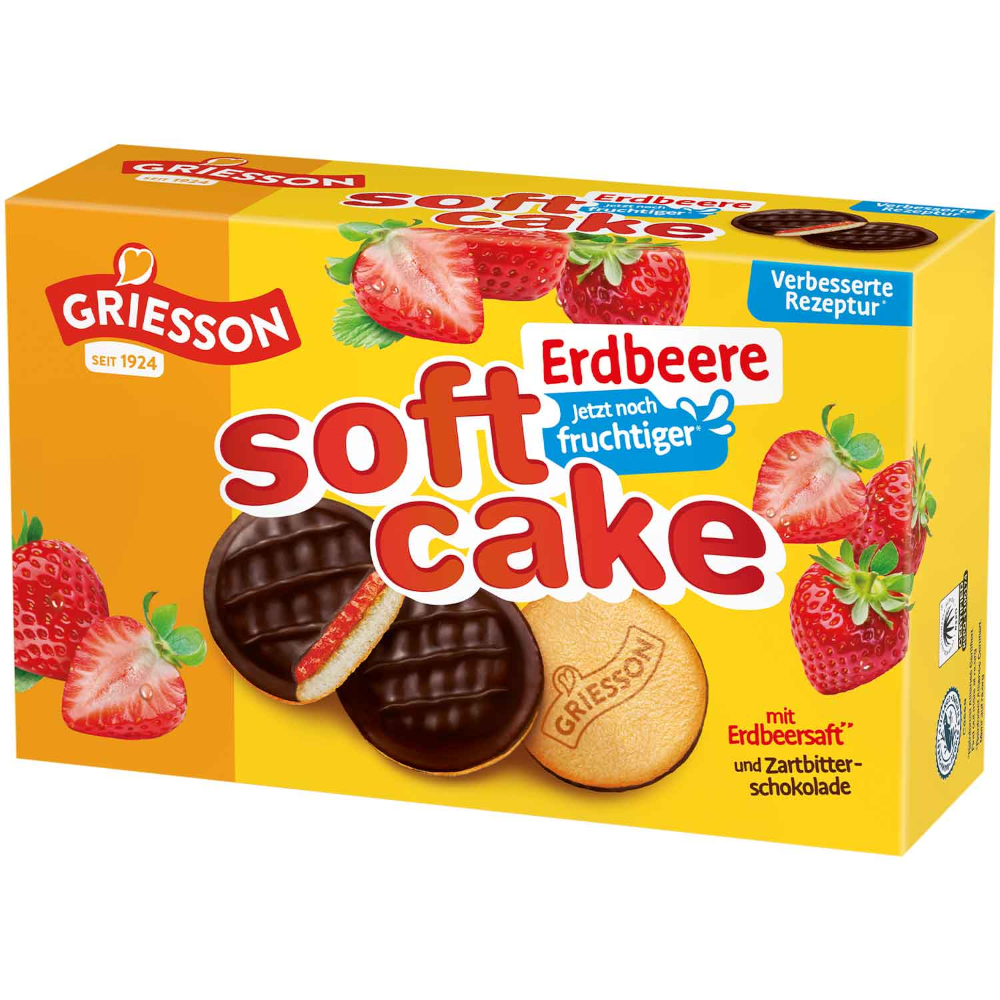 Griesson Biscuits Soft Cake Strawberry 300g / 10.58oz