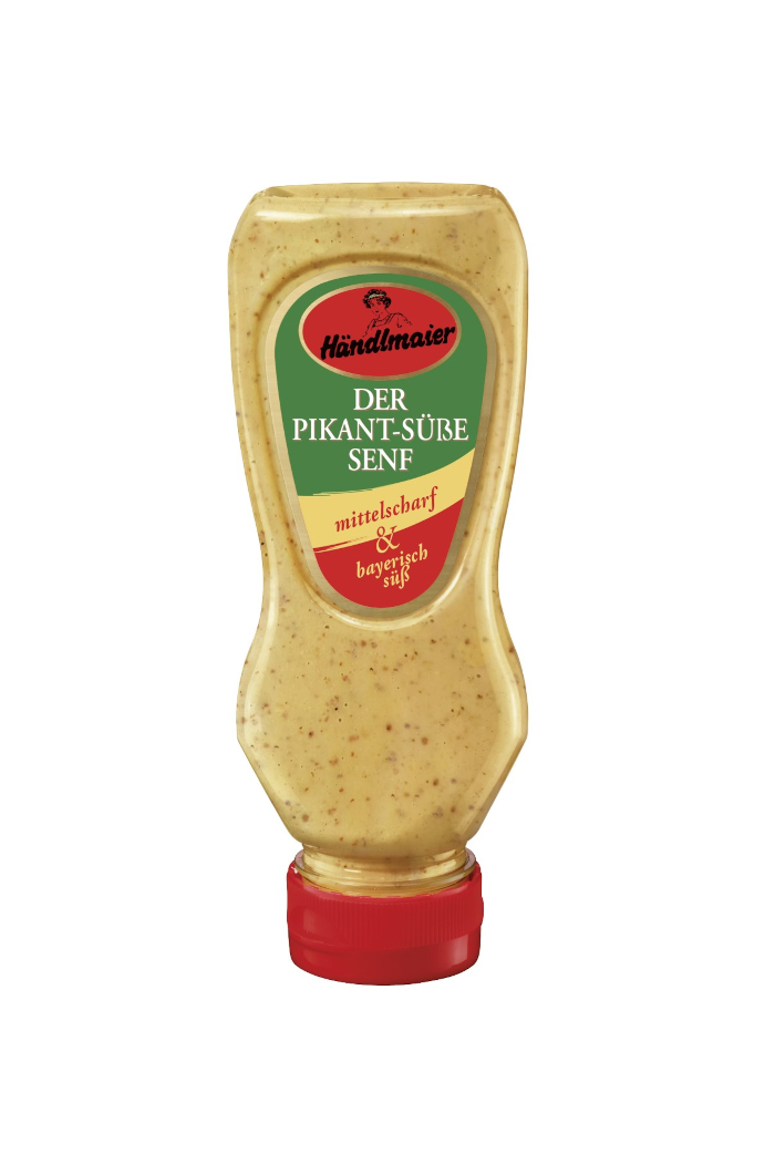 Händlmaier Der Pikant-Süße Senf, mittelscharf & bayerisch-süß 225ml / 7.93 fl.oz