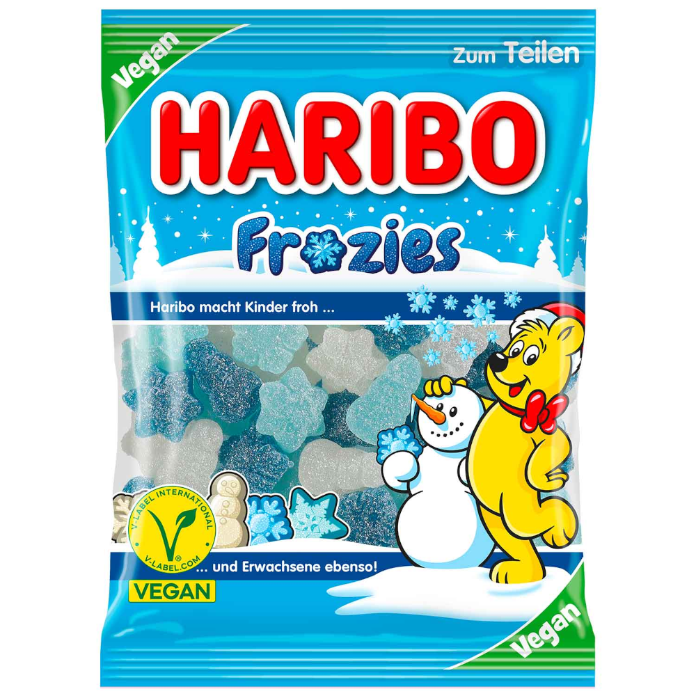 Haribo Frozies Fruchtgummi Sauer, Vegan 200g