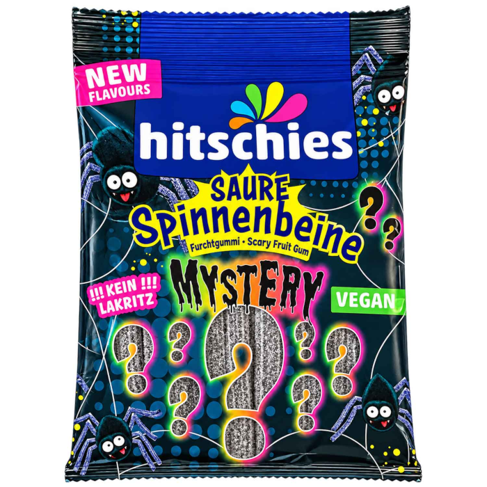 hitschies Saure Spinnenbeine Mystery Fruchtgummi Vegan 125g / 4.4oz